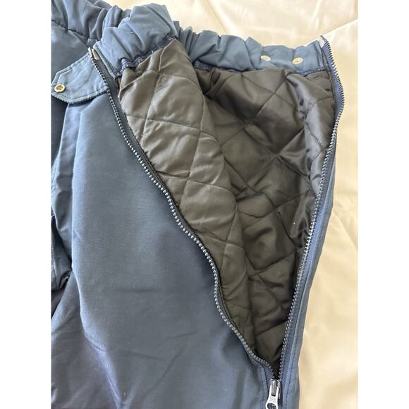 VTG LL Bean Snow Pants Women's 36x28 Blue Insulated Ski Snowboard - Picture 4 of 11